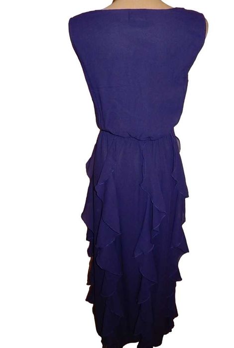 Sukienka ASOS maxi falbany plus size