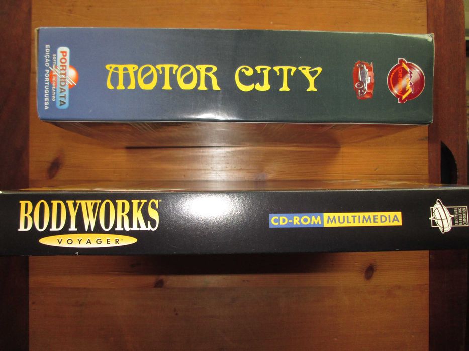 2 Jogos Computador Antigos - Motor City e Bodyworks