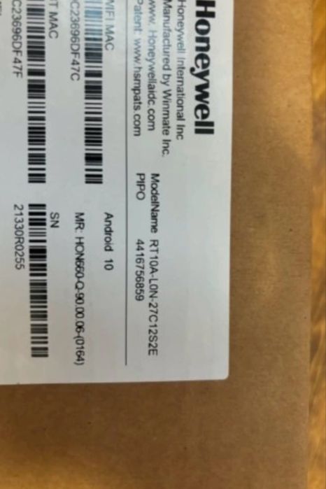 Tablet nowy honeywell