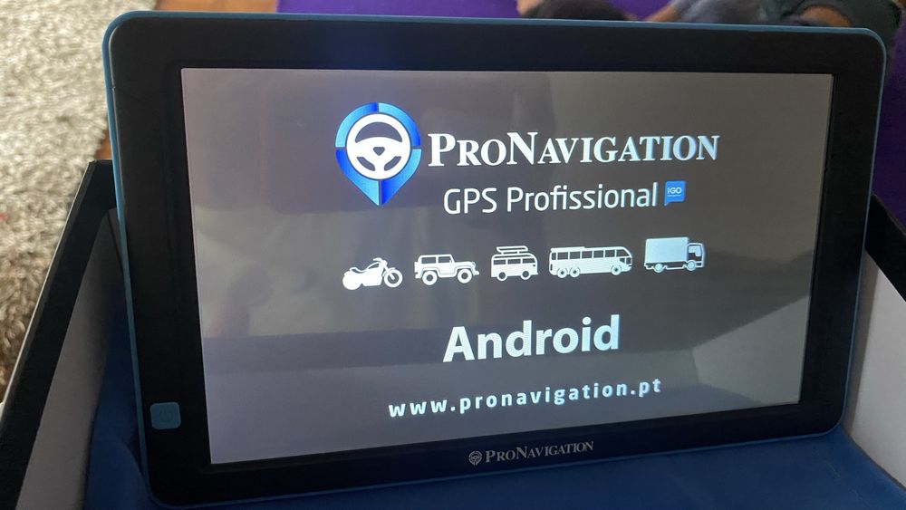 Gps e tablet profissional