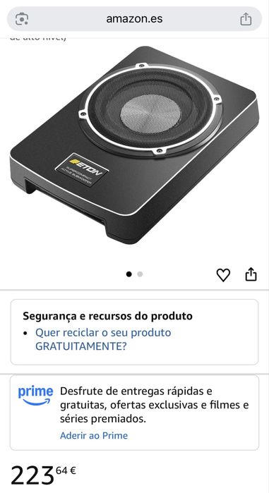 Subwoofer Amplificado