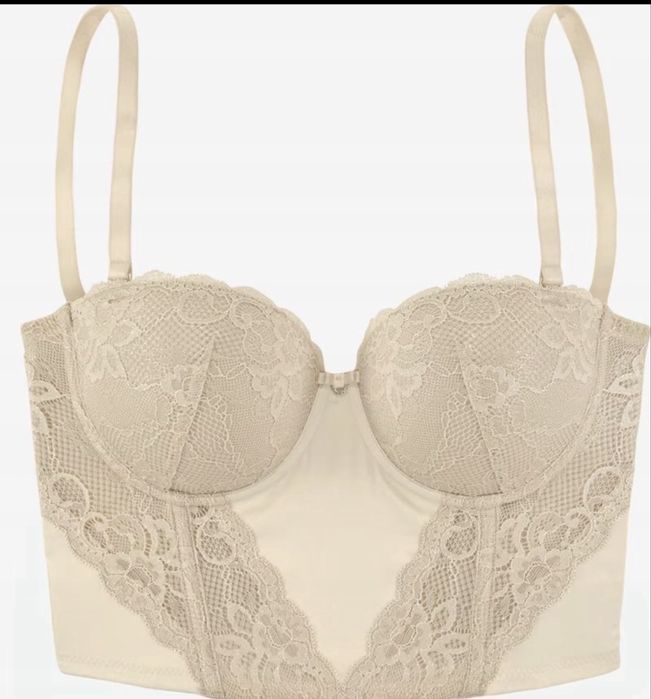 Lascana, Balconette Longline long bra, stanik 75C
