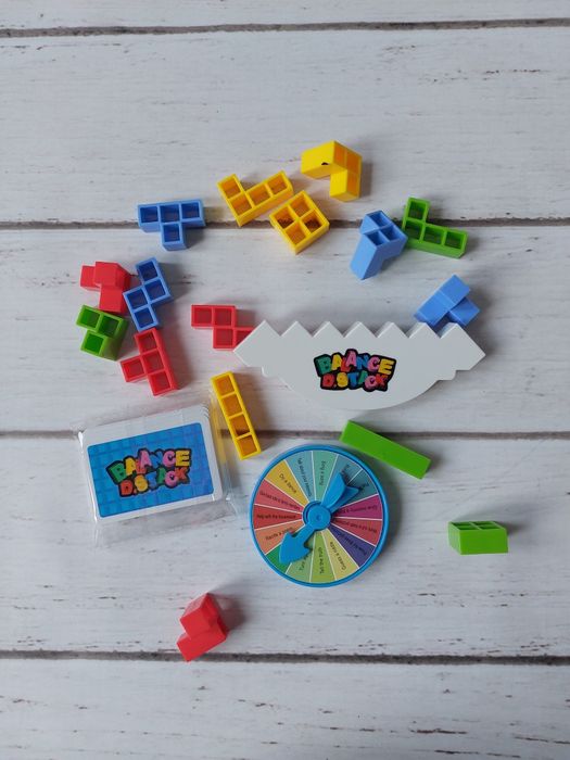 Gra rodzinna dla dzieci prosta układanka logiczna zręcznościowa nowa