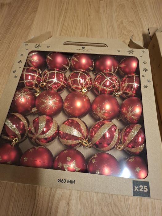 Conjunto de bolas de Natal