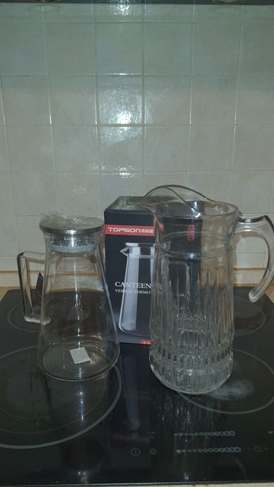 Чайник TOPSON для заварювання і кухоль для компоту