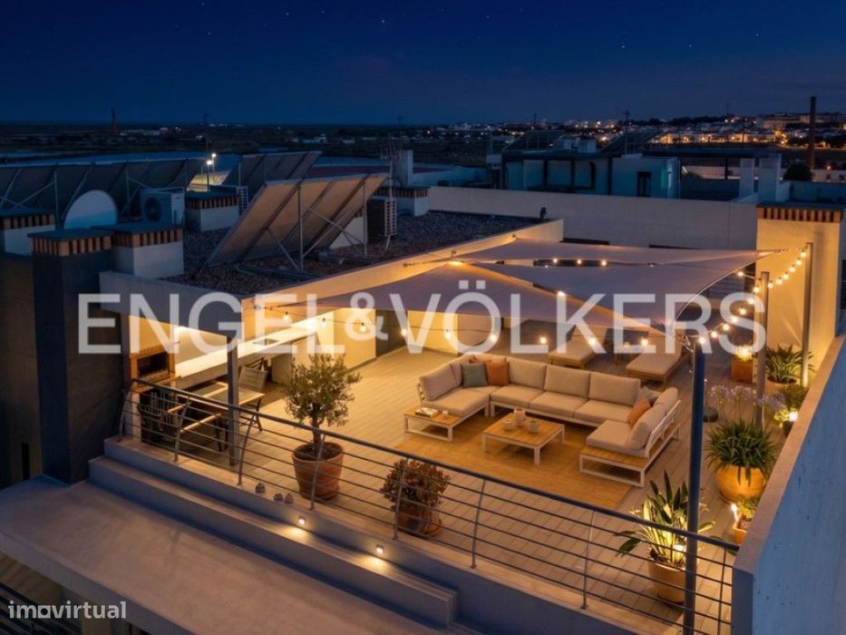 Penthouse Exclusiva T3 com Jacuzzi e Vista Mar - Tavira