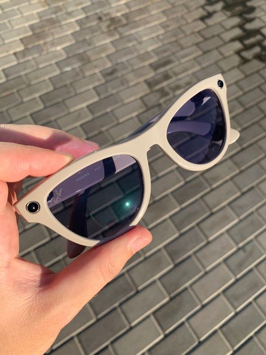 Окуляри Ray-Ban Meta Skyler Shiny Chalky Gray Transitions Sapphire