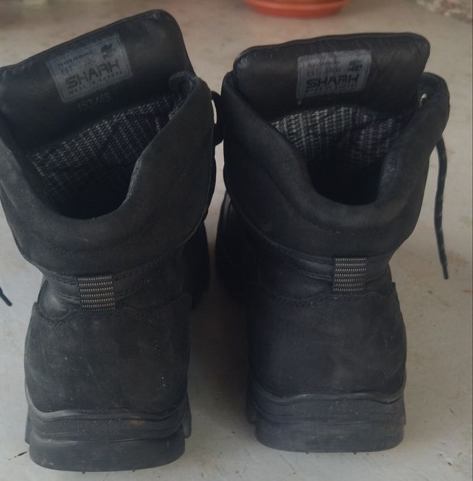 Мужские кожаные ботинки SHARK