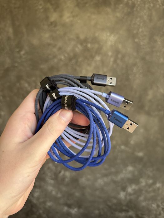 Кабель Baseus Crystal Shine Series Lightning 2.4A (1.2m)