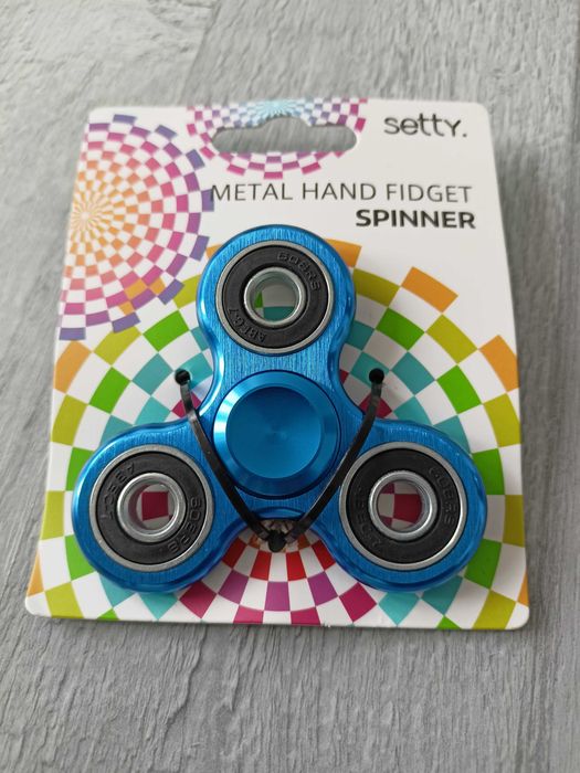 Fidget spinner metaliczny