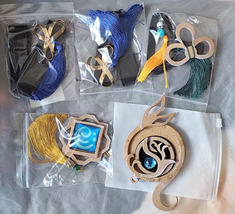 косплей на персонажа Сін Цю, Genshin Impact, костюм карнавальний