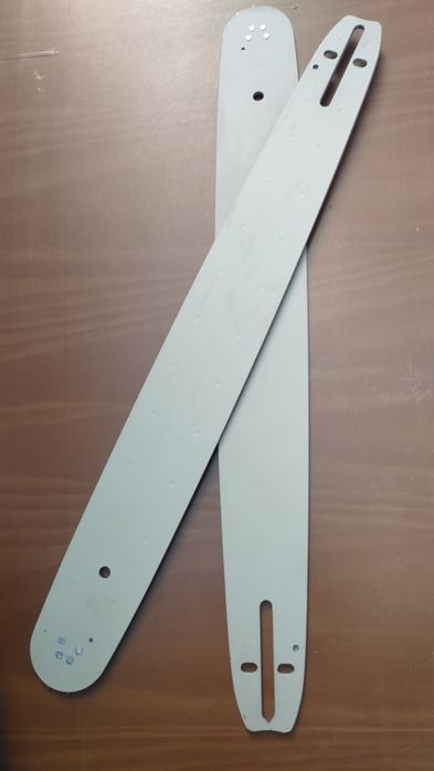 2 guias de corrente de motosserra NOVOS