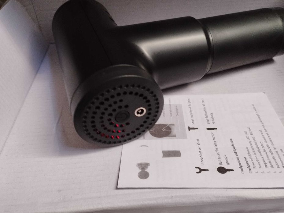 Máquina pistola para massagens musculares, fisioterapia