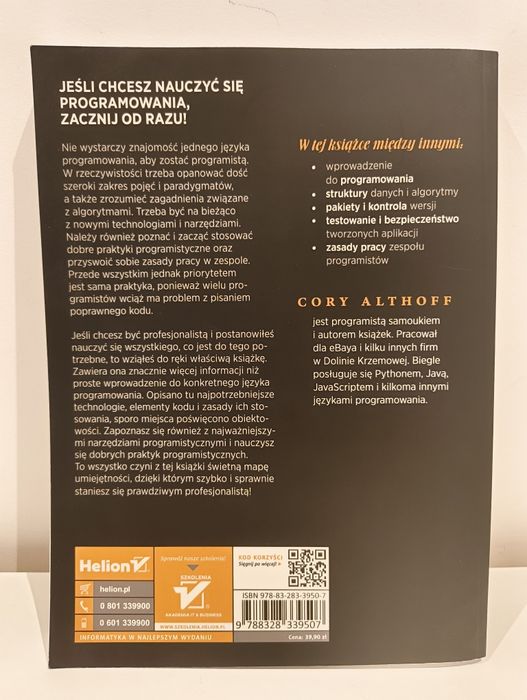 Programista Samouk Córy Althoff