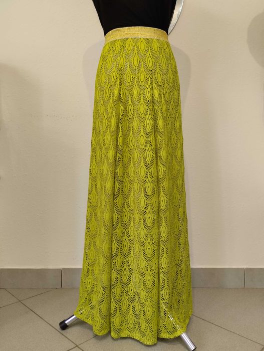 Читай опис! Гіпюрова біла чорна спідниця довга мереживна прозора,штани