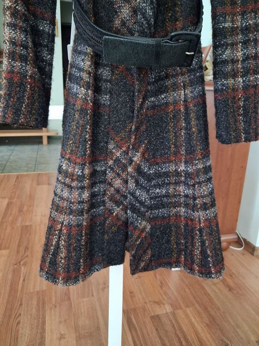 płaszcz damski Boucle Zara 38