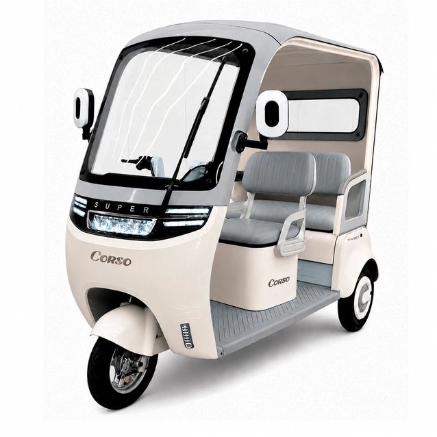 Трицикл Corso «TENSO»  1500W,  72V 30Ah літій-залізо-фосфатний,