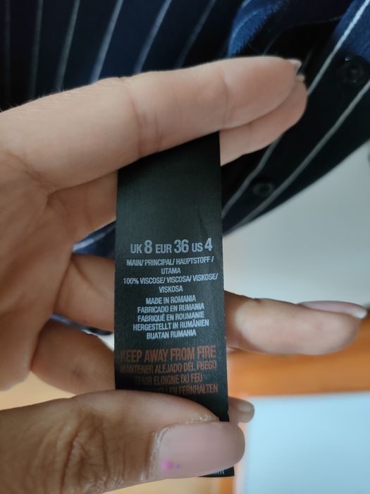 Koszula tunika sukienka miss selfridge 100% wiskoza 34