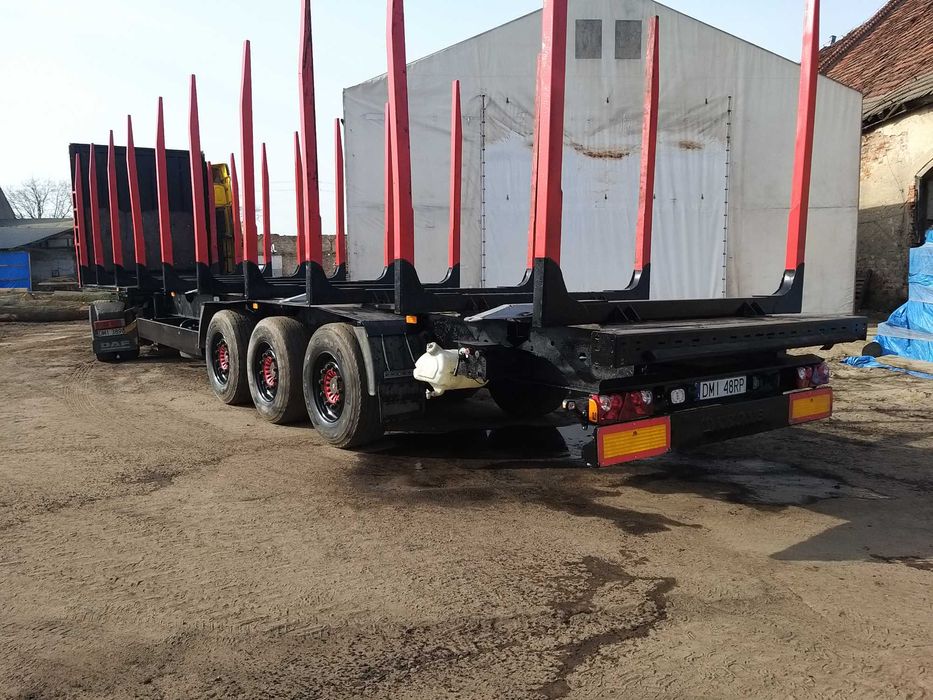 Naczepa kłonicowa / naczepa do drewna KRONE