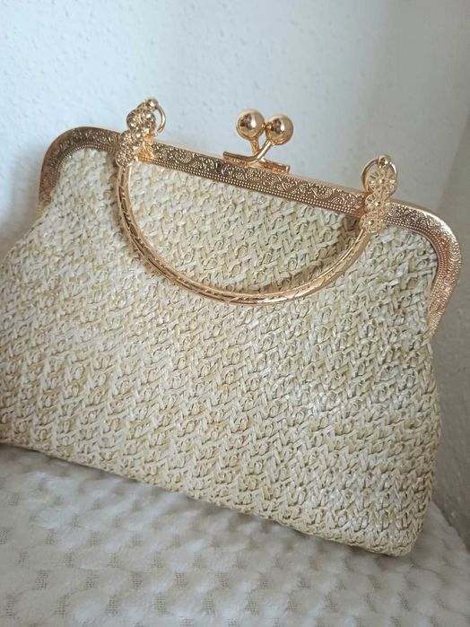 Torebka koktajlowa  - Pleciona