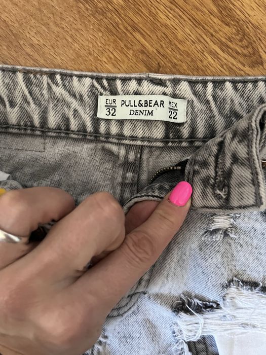 Szorty jeansowe krotkie spodenki xxs 32 pull&bear