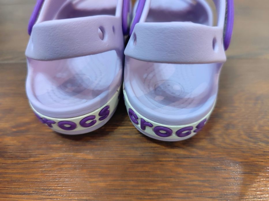 Crocs c12 29 30 sandały na rzepy wodoodporne z przypinkami stitch ange