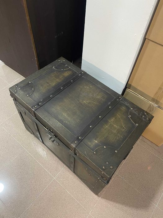 Baú vintage de Madeira