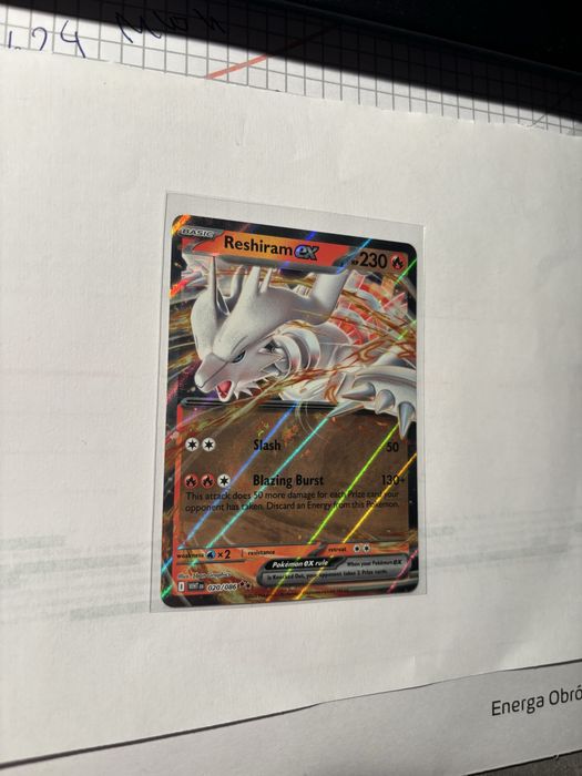 Reshiram ex pokemon
