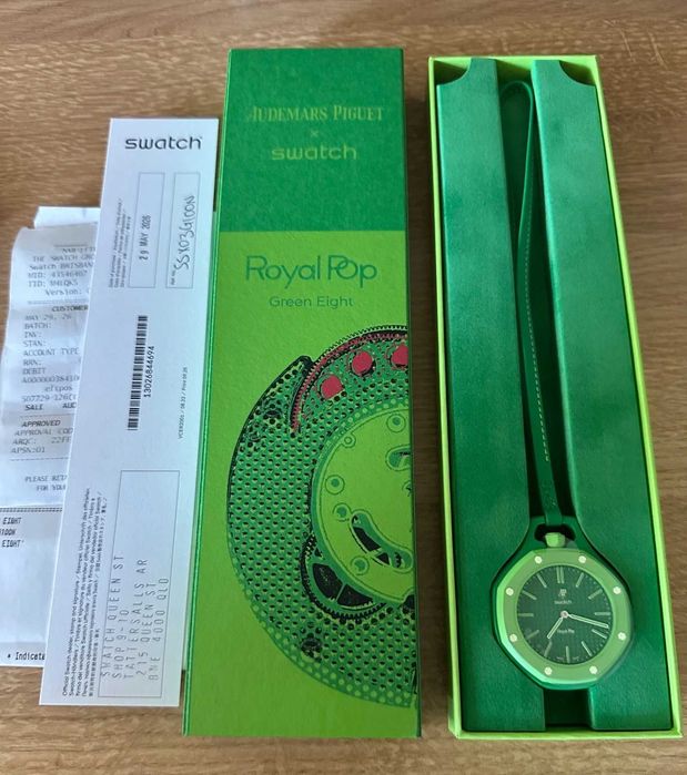 Royal Pop SSX03G100N - Bioceramic AP x Swatch w komplecie