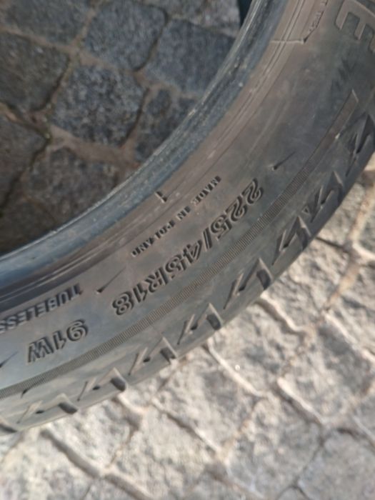 2 pneus 225 45 r18 bridgestone