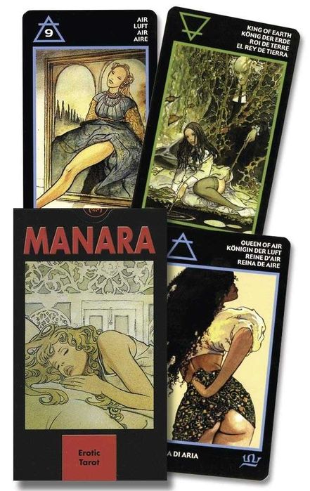 Manara Erotic Tarot Манара Эротическое Таро Оригинал