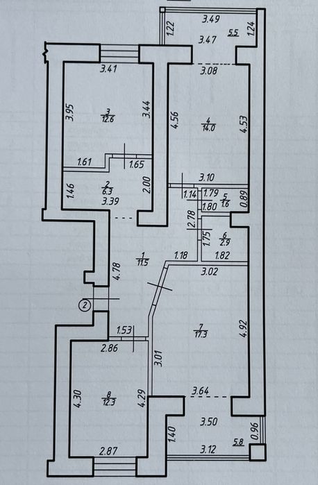 Продається 3 кім. ЖК Міленіум. ЄОселя/Постанови. Податок 2%