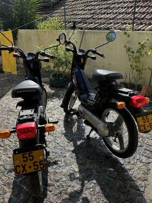 Peugeot Fox 50cc Par de Motas Como Novas Sub 1000km
