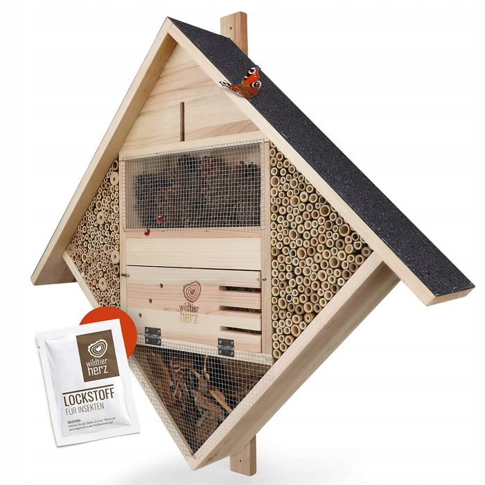 Domek dla owadów XXL 85×82 cm z atraktantem