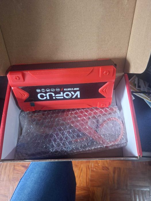 Booster com powerbank