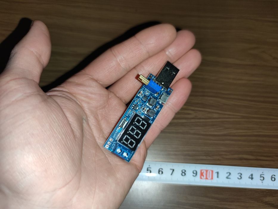 USB Лабораторный блок питания DC-DC (Step Up/Down) 1.2V-24V