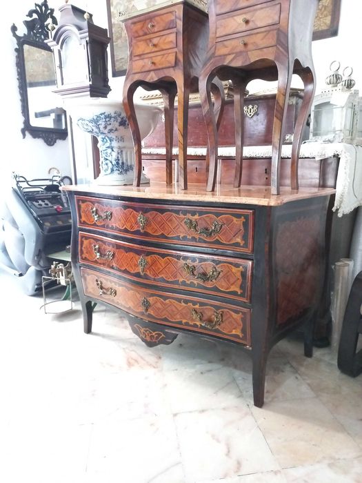 Cómoda luis xv séc 18