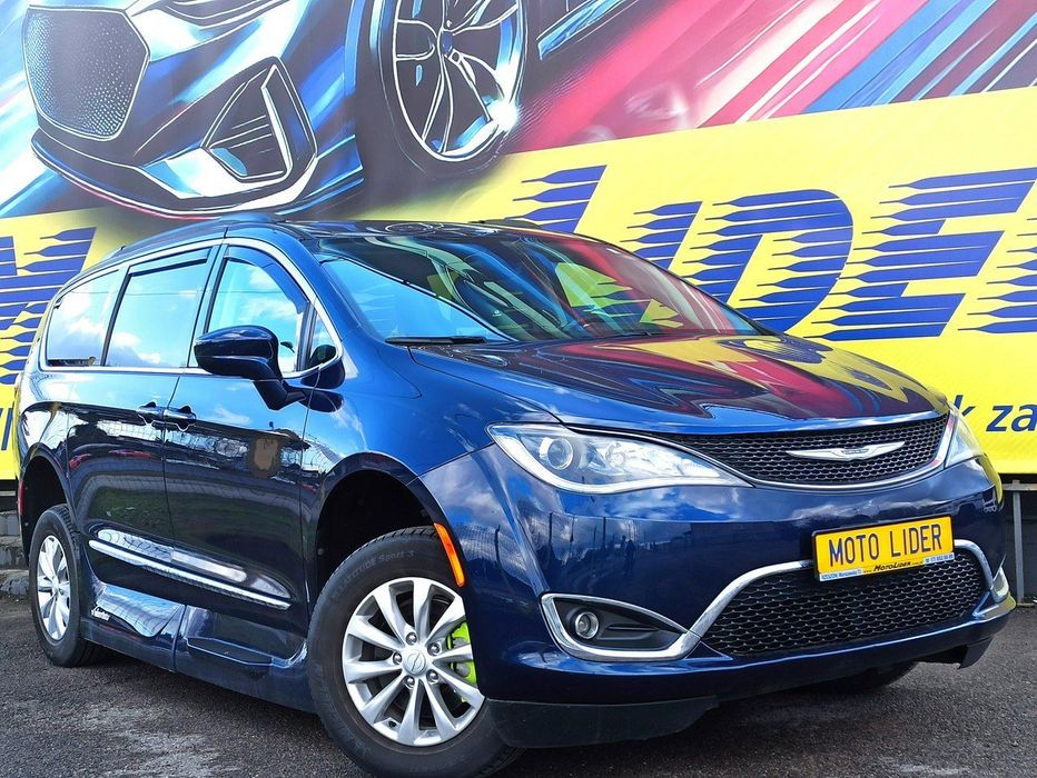 Chrysler Pacifica dla niepełnosprawnych, PNEUMATYKA, winda, GAZ
