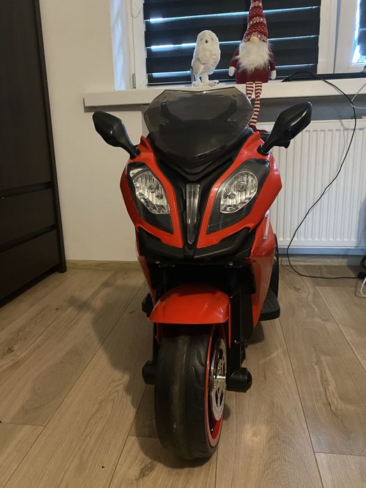 DUŻY MOTOR motorek motocykl na akumulator STREET RACER HIT