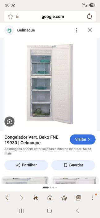 Gavetas arca frigorífica Benko FNE 19930
