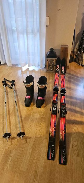 Narty Nordica zestaw