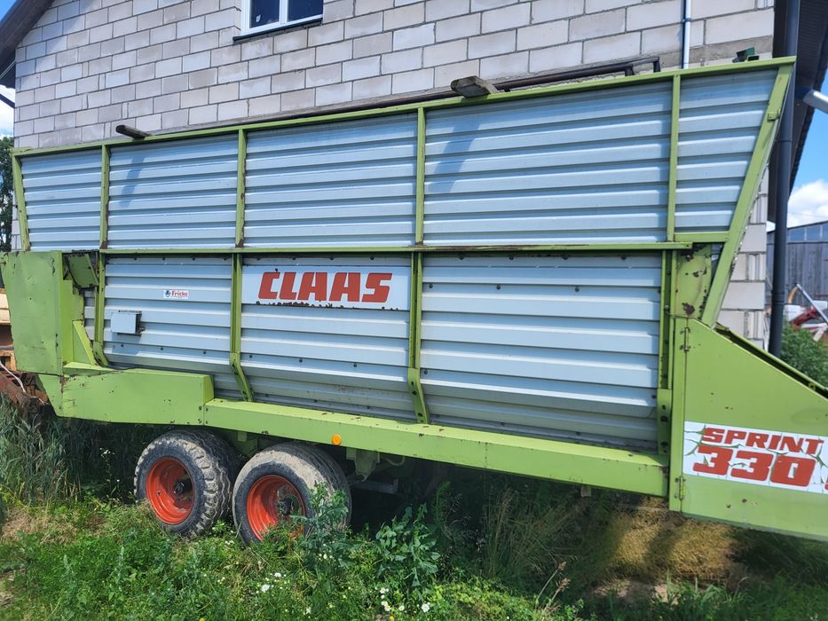 Przyczepa objetosciowa, do zielonki class 330 Dąbrowa Białostocka • OLX.pl