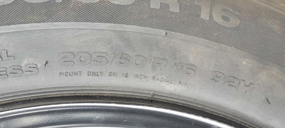 felga stalowa zapas opona R 16 nr2 Renault Megane III  Scenic III 5x114,3