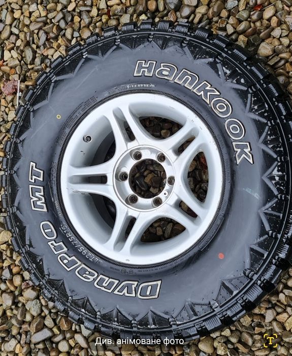 Колесо на запаску 6 139.7 16 j8 et 0