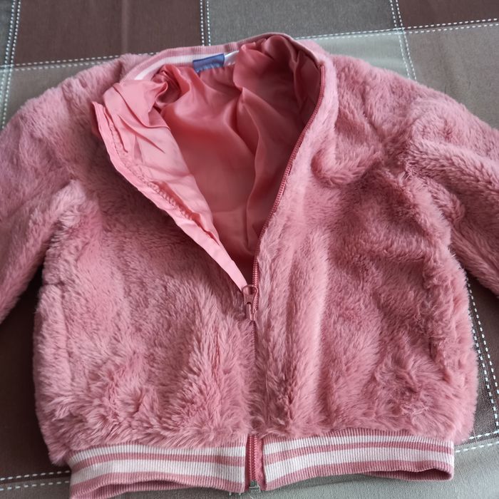 Kurteczka z "pluszowego" polaru, Lupilu, rozmiar 98/104
