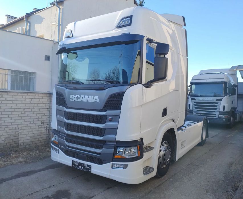 Scania R450 A4x2 STANDARD/ SERWIS/ NAVI  ACC, LDW, klimatyzacja postojowa, retarder, serwis
