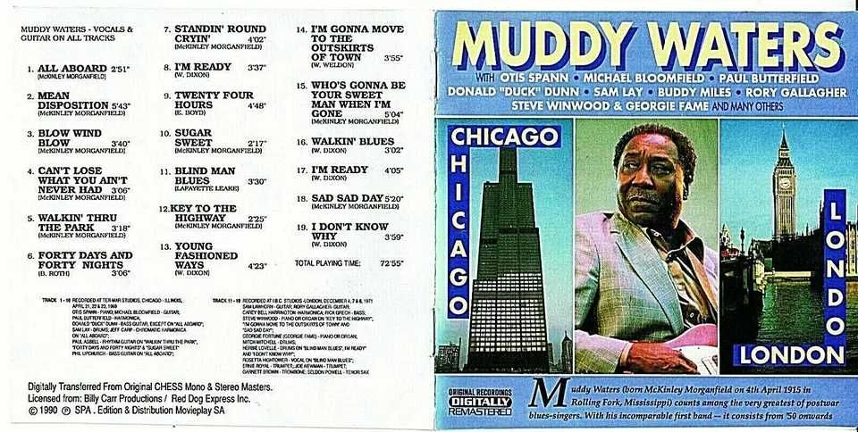Muddy Waters - Chicago - London - near MINT - made in Holland