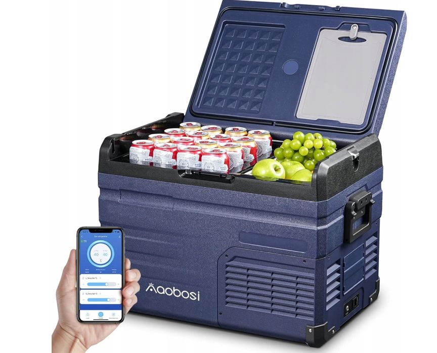 Aaobosi Lodówka Kompresorowa Z Zamrażarką 45L Tw45