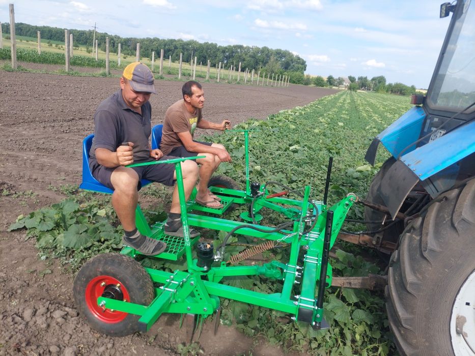 РК-1 Роторний культиватор для гарбузів, капусти.