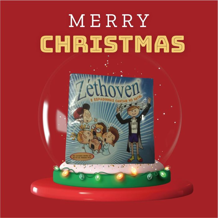 DVD  zethoven com música de Natal